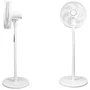 Oceanic Ventilador de pedestal 2 en 1 - 45 W - 40 cm - Blanco