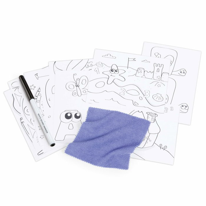 Smoby Pizarra Portátil de 3 Usos