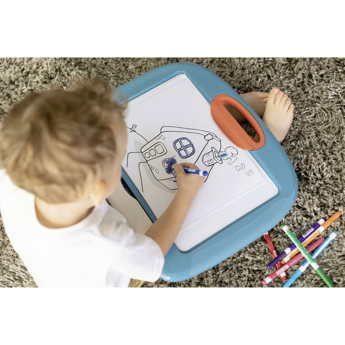 Smoby Pizarra Portátil de 3 Usos