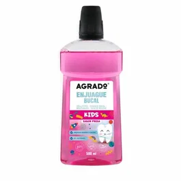 Agrado Enjuague Bucal Kids Fresa 500 ml
