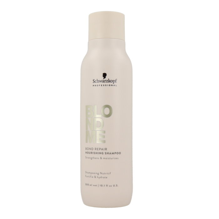 Schwarzkopf BLONDME Bond Repair Champú Nutritivo 300 ml, All Blondes Rich