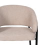 Ixia Silla Beige Tejido-Metal Contract