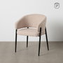 Ixia Silla Beige Tejido-Metal Contract