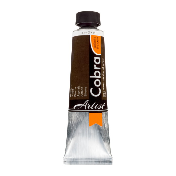 Cobra Cobra Artist Color Al Óleo Miscible Con Agua Asfalto 414 de 40 ml Cobra Cobra Artist Color Al Óleo Miscible Con Agua Asfalto 414 de 40 ml