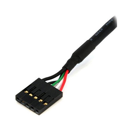 StarTech Cable Interno de Placa Base USB 5 Pines IDC de 18 Pulgadas / 0.5 m Hembra a Hembra - Para Cabezal Interno de PC StarTech Cable Interno de Placa Base USB 5 Pines IDC de 18 Pulgadas / 0.5 m Hembra a Hembra - Para Cabezal Interno de PC