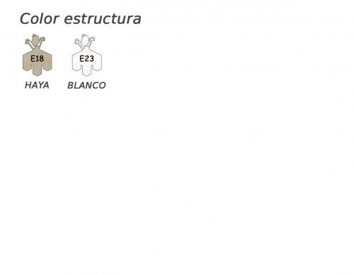 Mobeduc Mueble Archivador de Cartulinas Horizontal 600908HP18 con 10 Huecos en Melamina Haya