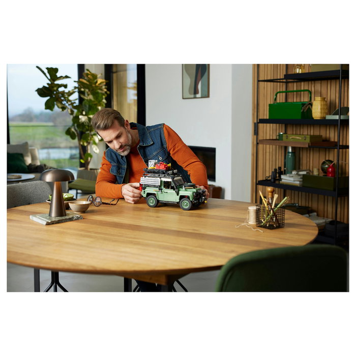 LEGO Icons Land Rover Classic Defender 90 - Juego de Construcción para Adultos, Modelo de Coche, 2336 Piezas