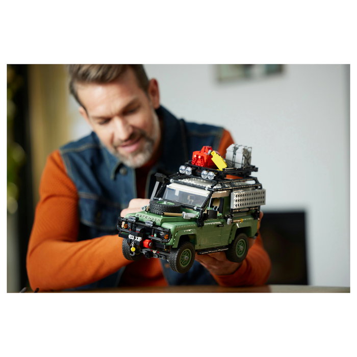 LEGO Icons Land Rover Classic Defender 90 - Juego de Construcción para Adultos, Modelo de Coche, 2336 Piezas