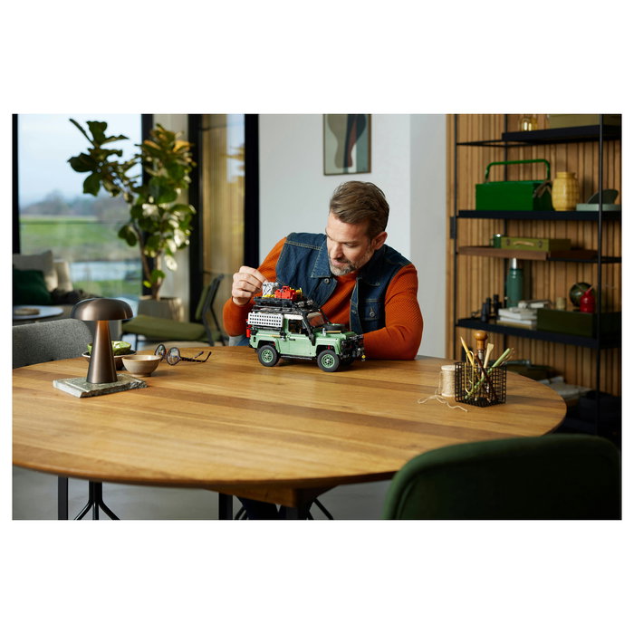 LEGO Icons Land Rover Classic Defender 90 - Juego de Construcción para Adultos, Modelo de Coche, 2336 Piezas