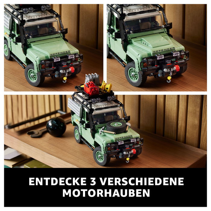 LEGO Icons Land Rover Classic Defender 90 - Juego de Construcción para Adultos, Modelo de Coche, 2336 Piezas
