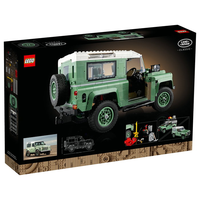 LEGO Icons Land Rover Classic Defender 90 - Juego de Construcción para Adultos, Modelo de Coche, 2336 Piezas