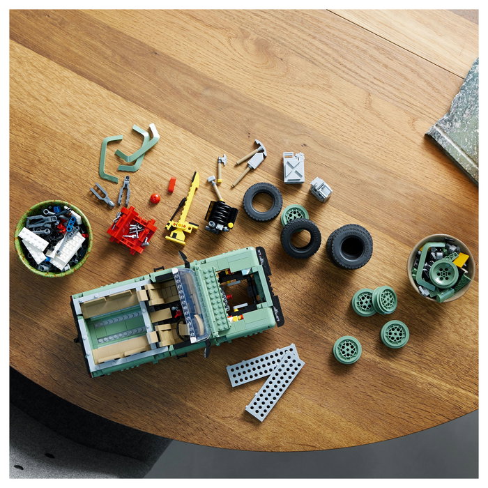 LEGO Icons Land Rover Classic Defender 90 - Juego de Construcción para Adultos, Modelo de Coche, 2336 Piezas