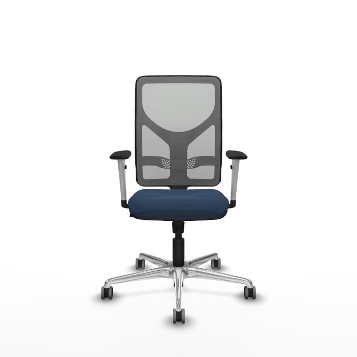 PIQUERAS Y CRESPO Silla de oficina Motilla con Mecanismo Sincro, Azul Marino y Gris PIQUERAS Y CRESPO Silla de oficina Motilla con Mecanismo Sincro, Azul Marino y Gris