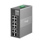 TP-Link Omada IES210GPP Switch Gestionado Industrial 10 Puertos Gigabit, 8xPoE+, 2xSFP, Montaje Rack/DIN, Energía sobre Ethernet 240W