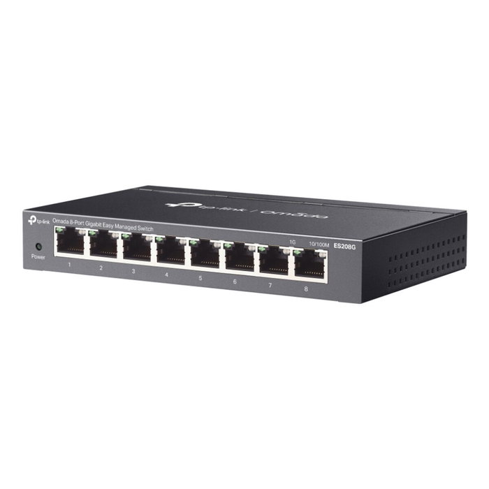 TP-Link Omada IES210GPP Switch Gestionado Gigabit Ethernet PoE DIN rail Gris