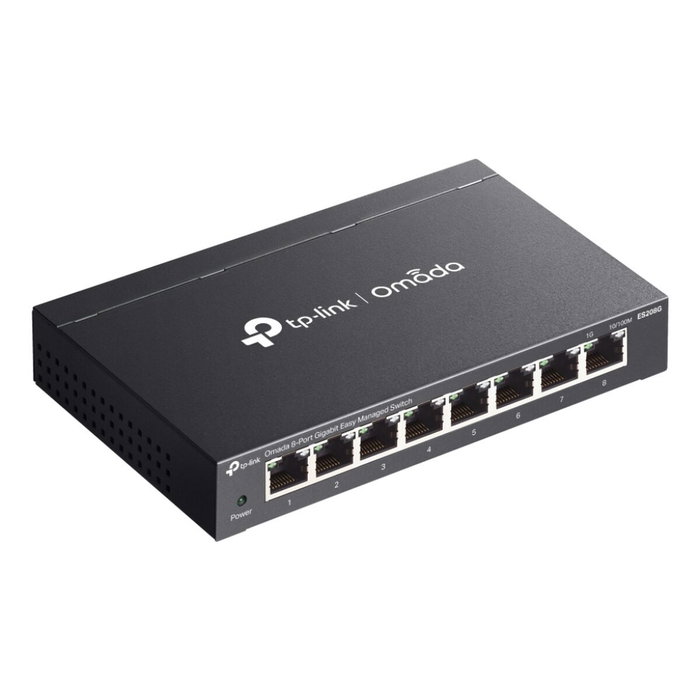 TP-Link Omada IES210GPP Switch Gestionado Gigabit Ethernet PoE DIN rail Gris
