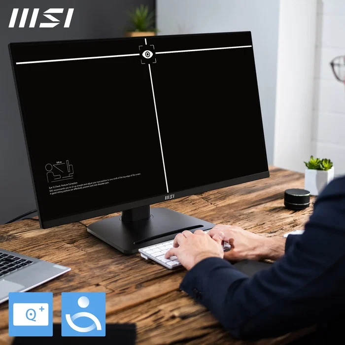 Monitor msi pro mp275qpg 27"/ 2560x1440/ 1ms (mprt)/ 100hz/ dp, hdmi/ vesa 100x100mm