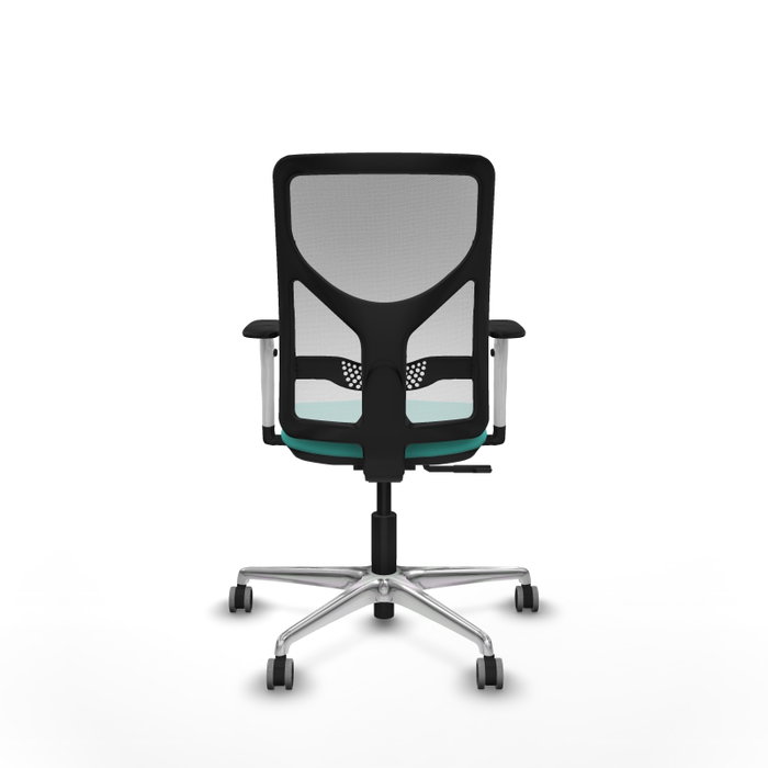 PIQUERAS Y CRESPO Silla de oficina Motilla con mecanismo Sincro, Turquesa y Blanco PIQUERAS Y CRESPO Silla de oficina Motilla con mecanismo Sincro, Turquesa y Blanco