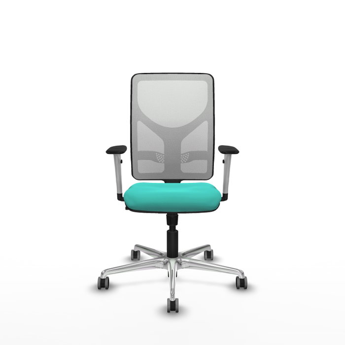 PIQUERAS Y CRESPO Silla de oficina Motilla con mecanismo Sincro, Turquesa y Blanco PIQUERAS Y CRESPO Silla de oficina Motilla con mecanismo Sincro, Turquesa y Blanco