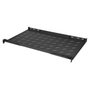 Intellinet Cajón metálico para rack 19" (1U), estante fijo regulable, profundidad 750 mm (ajustable a 950 mm), carga máxima 20 kg, color negro