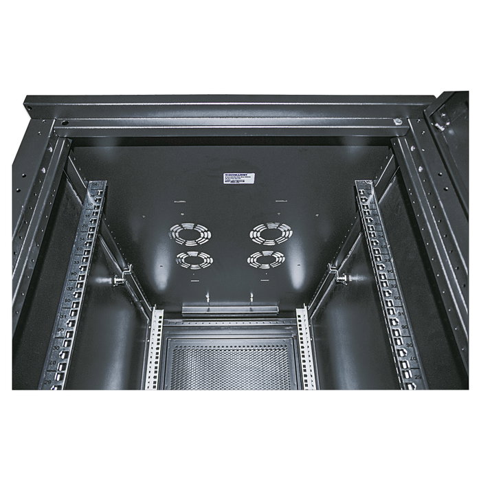 Intellinet Cajón metálico para rack 19" (1U), estante fijo regulable, profundidad 750 mm (ajustable a 950 mm), carga máxima 20 kg, color negro Intellinet Cajón metálico para rack 19" (1U), estante fijo regulable, profundidad 750 mm (ajustable a 950 mm), carga máxima 20 kg, color negro