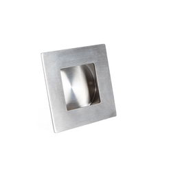 HERRAJES ALK Tirador Uñero Puerta Corredera Empotrado C70Mm D Int 53Mm Acero Inoxidable para Armarios y Baños