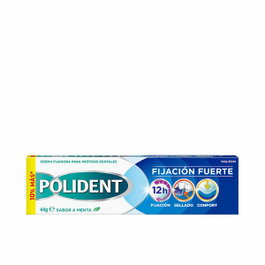 Polident Crema Fijadora para Prótesis Dentales Fijación Fuerte Sabor Menta 44 g