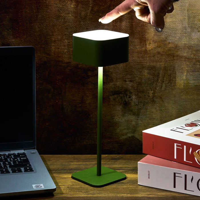Home Deco Factory Lámpara Táctil USB Verde Home Deco Factory Lámpara Táctil USB Verde