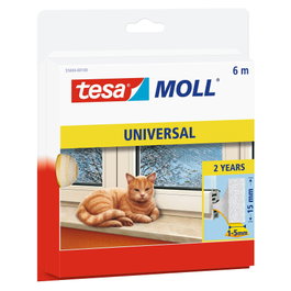 Tesa Cintas de Sellado Universal 9 mm x 6 m blanco