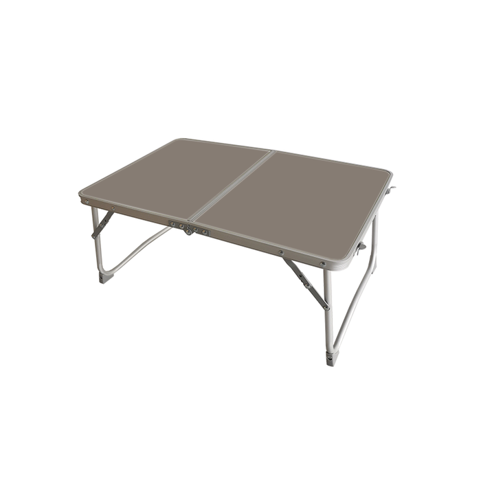 Mesa Plegable Color Marron Aluminio D13 Camping y Playa 64X42X29,5 cm MARBUENO SUMMER 10440M