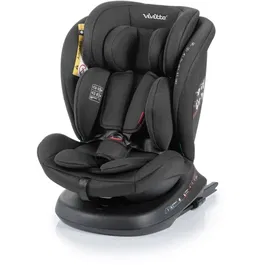 Babyauto Silla de Coche Sigma i-Fix Vivitta Grupo 0/1/2/3 (40-150 cm) Isofix + Top Tether Giratoria 360º Reclinable Negro BAB8435593704356