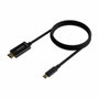 Aisens Cable Conversor USB-C a HDMI 4K@30Hz, 0.8m, Negro