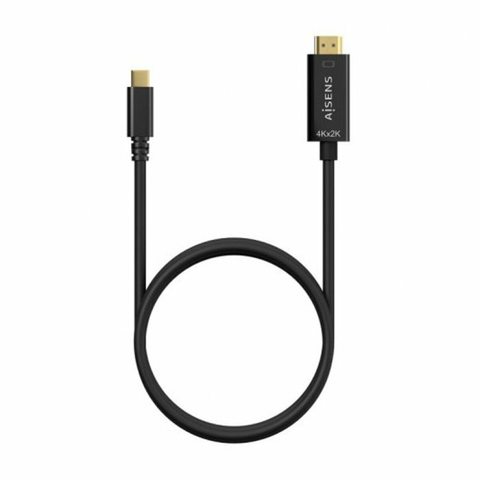 Aisens Cable Conversor USB-C a HDMI 4K@30Hz, 0.8m, Negro Aisens Cable Conversor USB-C a HDMI 4K@30Hz, 0.8m, Negro