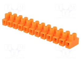 PAWBOL Bloque de bornas naranja 32A 400V
