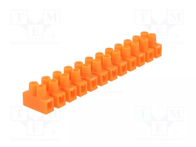 PAWBOL Bloque de bornas naranja 32A 400V PAWBOL Bloque de bornas naranja 32A 400V