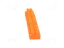 PAWBOL Bloque de bornas naranja 32A 400V