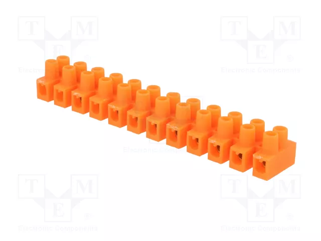 PAWBOL Bloque de bornas naranja 32A 400V PAWBOL Bloque de bornas naranja 32A 400V