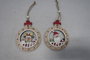 DKD Home Decor Decoración Colgante MDF Reno y Papá Noel Surtido de 2