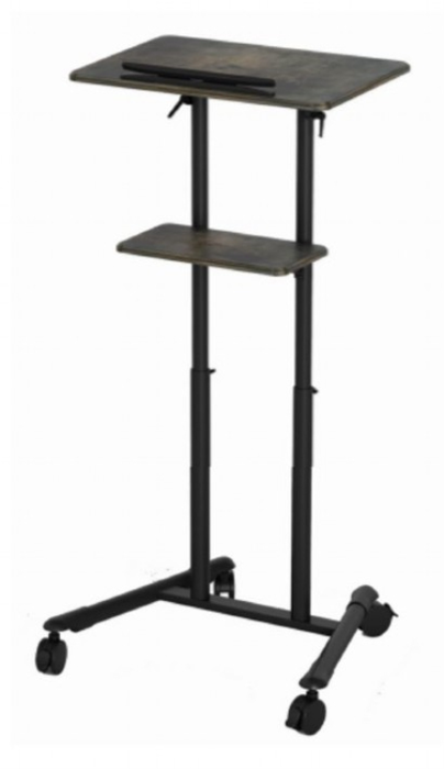GEMBIRD TVS-DESK-01-BK Escritorio de pie Negro GEMBIRD TVS-DESK-01-BK Escritorio de pie Negro