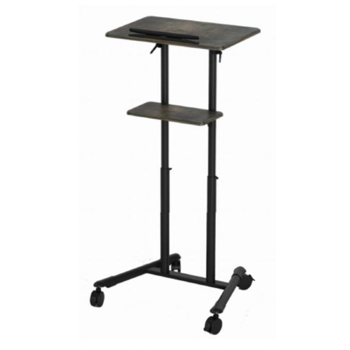 GEMBIRD TVS-DESK-01-BK Escritorio de pie Negro GEMBIRD TVS-DESK-01-BK Escritorio de pie Negro