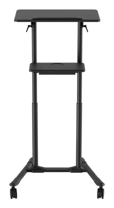 GEMBIRD TVS-DESK-01-BK Escritorio de Pie Móvil Negro