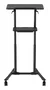 GEMBIRD TVS-DESK-01-BK Escritorio de Pie Móvil Negro