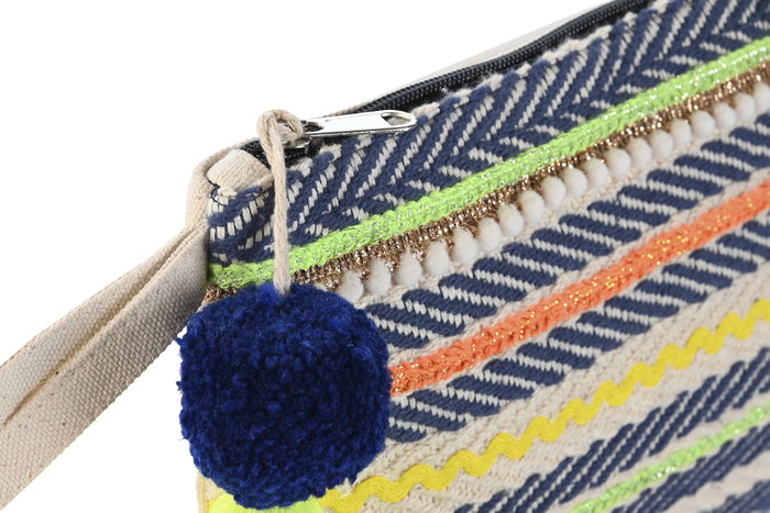 DKD Home Decor Neceser Algodón Multicolor 26x2x19 cm DKD Home Decor Neceser Algodón Multicolor 26x2x19 cm