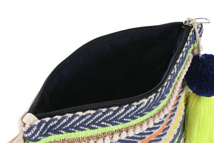 DKD Home Decor Neceser Algodón Multicolor 26x2x19 cm DKD Home Decor Neceser Algodón Multicolor 26x2x19 cm