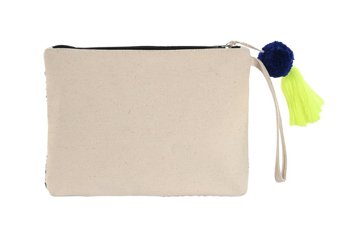 DKD Home Decor Neceser Algodón Multicolor 26x2x19 cm DKD Home Decor Neceser Algodón Multicolor 26x2x19 cm