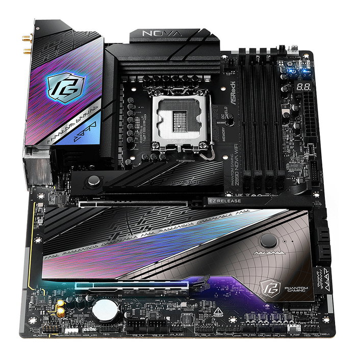 ASRock Z890 Nova WiFi Placa Base ATX Intel Z890 Socket LGA 1851 DDR5 WiFi 7 Bluetooth 5.4