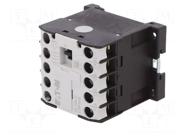 EATON ELECTRIC Contactor DILEM 3-polar 24V DC 8,8A