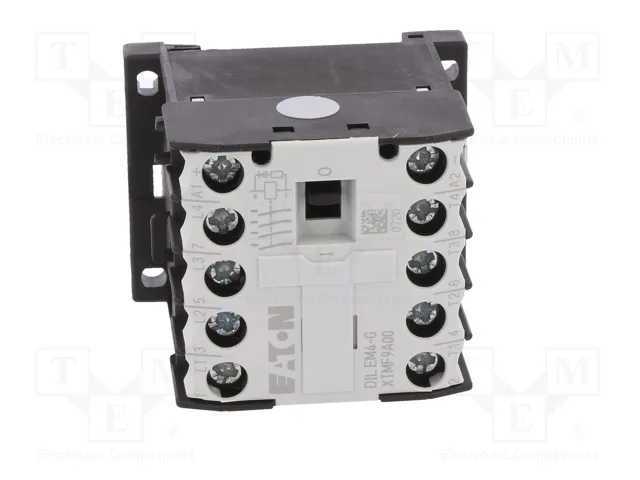 EATON ELECTRIC Contactor DILEM 3-polar 24V DC 8,8A