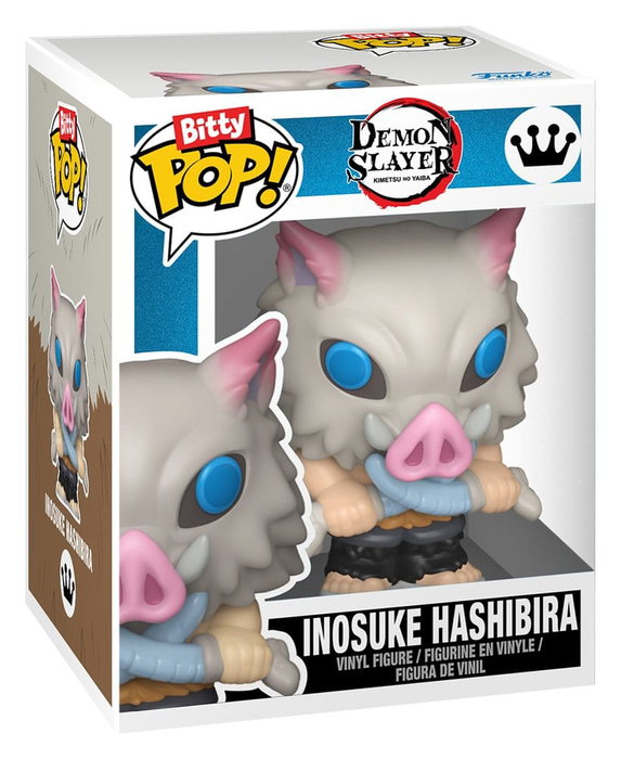 FUNKO Bitty POP! Demon Slayer Inosuke & Zenitsu Pack de 2 Figuras