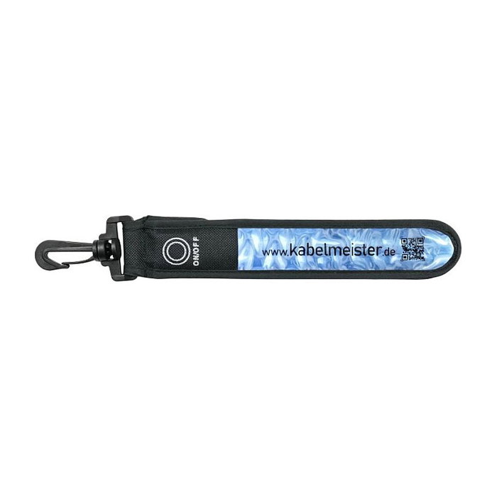 Kabelmeister Tira de luces LED con efecto parpadeante y reflejos, azul Kabelmeister Tira de luces LED con efecto parpadeante y reflejos, azul
